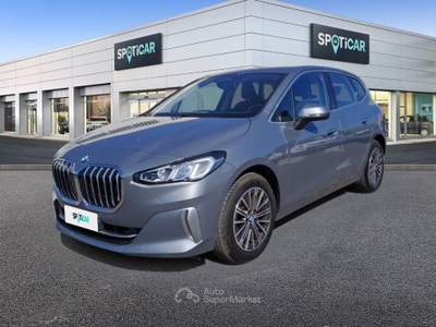 BMW Serie 2 218i 218i Luxury Auto Grigio usata Roma