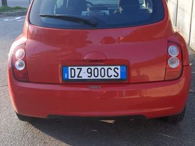 Nissan Micra GPL Rosso usata Chieri