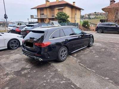 Mercedes-Benz Classe C SW d mhev AMG Line Premium Plus 197cv auto Nero usata Riccione