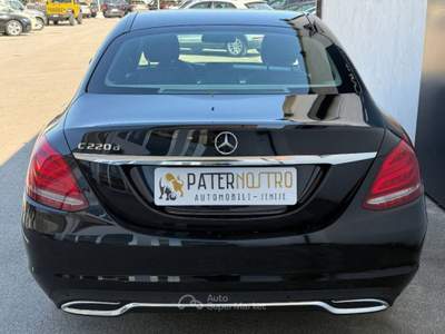 Mercedes-Benz Classe C C 220 d Auto Sport Nero usata Senise