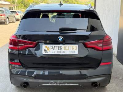 BMW X3 Xdrive20d Msport 190cv auto my19 Nero usata Senise