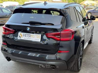BMW X3 Xdrive20d Msport 190cv auto my19 Nero usata Senise