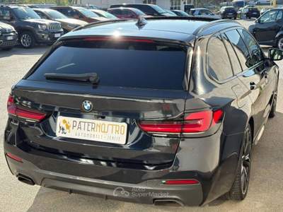 BMW Serie 5 530d 530d Touring mhev 48V xdrive Msport auto Blu/Azzurro usata Senise
