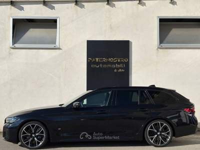 BMW Serie 5 530d 530d Touring mhev 48V xdrive Msport auto Blu/Azzurro usata Senise