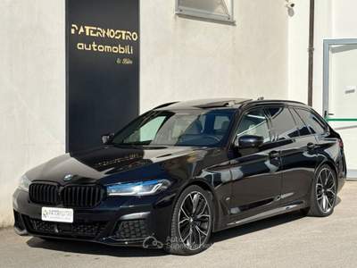 BMW Serie 5 530d 530d Touring mhev 48V xdrive Msport auto Blu/Azzurro usata Senise