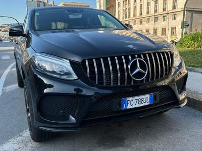 Mercedes-Benz GLE GLE350D COUPE' 4MATIC PREMIUM garanzia 3anni se richiesta Nero usata genova