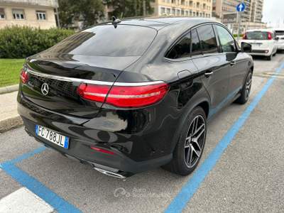 Mercedes-Benz GLE GLE350D COUPE' 4MATIC PREMIUM garanzia 3anni se richiesta Nero usata genova