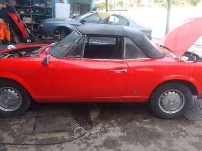 Fiat 124 spider Fiat 124 spider Rosso usata Castel Morrone