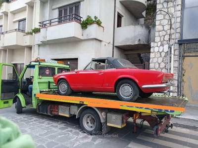 Fiat 124 spider Fiat 124 spider Rosso usata Castel Morrone