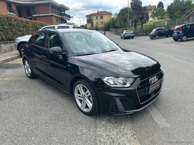 Audi A1 A1 SPB 30 TFSI S tronic S line edition S LINE Nero usata Villanova Canavese