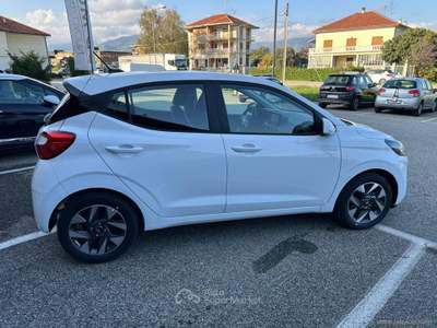Hyundai i10 i10 1.0 MPI Connectline *NEOPATENTATI* Bianco usata Villanova Canavese