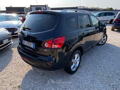 Nissan Qashqai +2 2.0 dCi DPF Tekna 7 POSTI UNICO PROPIETARIO PELLE-TETTO-NAVY-RETRO Nero usata Corato