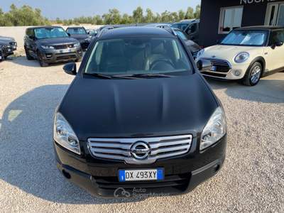 Nissan Qashqai +2 2.0 dCi DPF Tekna 7 POSTI UNICO PROPIETARIO PELLE-TETTO-NAVY-RETRO Nero usata Corato