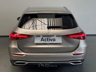 Mercedes-Benz Classe C 220 d mild hybrid Sport 4matic auto Argento usata Trento