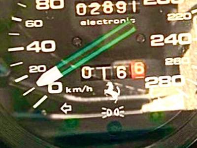 Ferrari 308 soli 2891 km Certificata Ferrari Prima Vernice  Rosso usata Ventimiglia