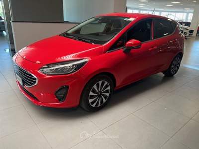 Ford Fiesta 1.0 Ecoboost Hybrid 125 CV Titanium 5 Porte Rosso usata Alba