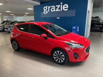 Ford Fiesta 1.0 Ecoboost Hybrid 125 CV Titanium 5 Porte Rosso usata Alba