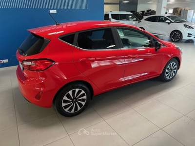 Ford Fiesta 1.0 Ecoboost Hybrid 125 CV Titanium 5 Porte Rosso usata Alba