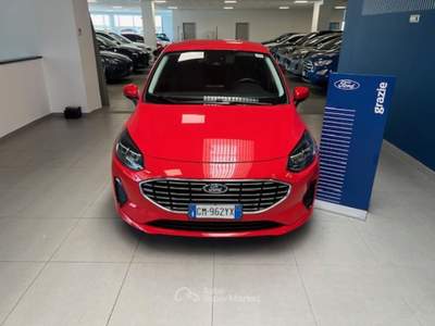 Ford Fiesta 1.0 Ecoboost Hybrid 125 CV Titanium 5 Porte Rosso usata Alba