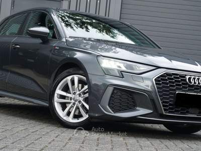 Audi A3 2020 Audi A3 SB 35 TDI S line Virtual LED ACC SHZ Keyless Grigio usata Serramazzoni