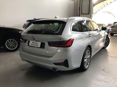 BMW Serie 3 318d d Touring Business Advantage aut. Argento usata Gambellara