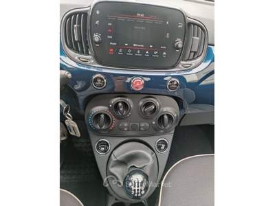Fiat 500 FIAT 500 1.0 HYBRID LOUNGE OK NEO PATENTATI AZIENDALE !!!! Blu/Azzurro usata Pian Camuno
