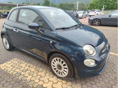 Fiat 500 FIAT 500 1.0 HYBRID LOUNGE OK NEO PATENTATI AZIENDALE !!!! Blu/Azzurro usata Pian Camuno