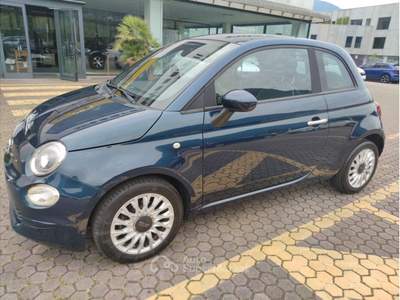 Fiat 500 FIAT 500 1.0 HYBRID LOUNGE OK NEO PATENTATI AZIENDALE !!!! Blu/Azzurro usata Pian Camuno