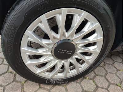 Fiat 500 FIAT 500 1.0 HYBRID LOUNGE OK NEO PATENTATI AZIENDALE !!!! Blu/Azzurro usata Pian Camuno