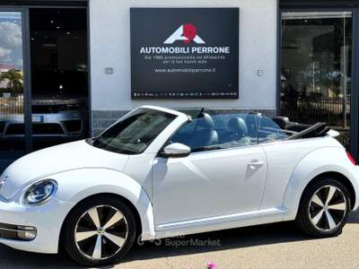 Volkswagen Maggiolino Cabrio 1.6 TDI DSG Exclusive Sport Bianco usata Castellaneta