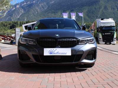 BMW Serie 3 340d 48V xDrive SEDILI M-TETTO-LASER-GANCIO Grigio usata Denno