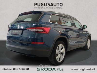 Skoda Kodiaq 2.0 TDI SCR DSG 7 posti Style Blu/Azzurro usata BELPASSO