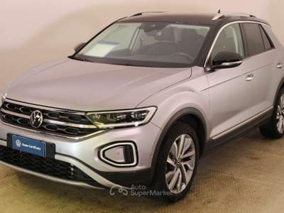 Volkswagen T-Roc 1.5 TSI ACT Style Argento usata Paruzzaro
