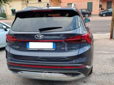 Hyundai Santa Fe 1.6 T-GDI HEV 4WD AT 7p. 20th Anniversary "TETTO" Grigio usata San Benedetto del Tronto