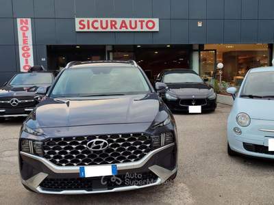 Hyundai Santa Fe 1.6 T-GDI HEV 4WD AT 7p. 20th Anniversary "TETTO" Grigio usata San Benedetto del Tronto