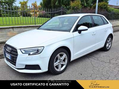 Audi A3 SPB 1.6 TDI 116 CV Business Bianco usata Alfianello