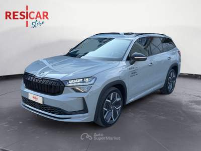 Skoda Kodiaq  sportline 130 edition 1,5 tsi phev 150 kw (204 cv) 6 marce - dsg Grigio usata Alessandria