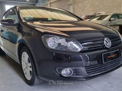 Volkswagen Golf Cabrio 1.6 tdi 105cv*Full Service*Euro5* Nero usata Rovato