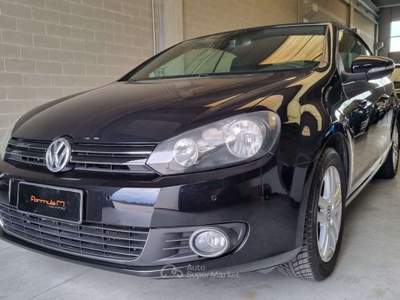 Volkswagen Golf Cabrio 1.6 tdi 105cv*Full Service*Euro5* Nero usata Rovato