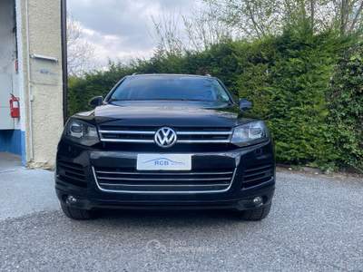 Volkswagen Touareg volksvagen Touareg 3.0tdi full optional Nero usata Brescia