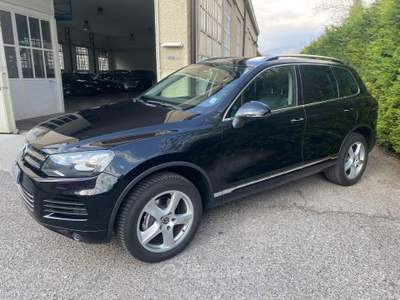 Volkswagen Touareg volksvagen Touareg 3.0tdi full optional Nero usata Brescia