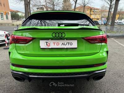 Audi Q3 Sportback-Tetto-Design RS Rosso-Scarico RS-280kmh Verde usata Verucchio