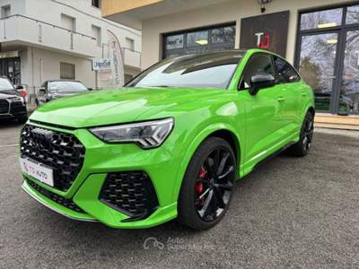Audi Q3 Sportback-Tetto-Design RS Rosso-Scarico RS-280kmh Verde usata Verucchio