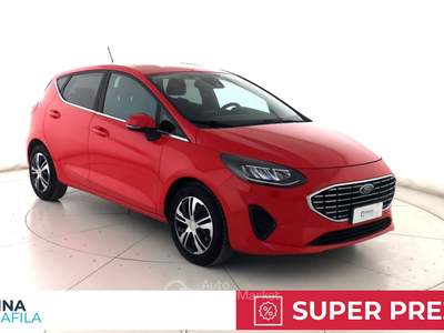 Ford Fiesta  - fiesta 5p 1.0 ecoboost h titanium 125cv Rosso usata Marcianise