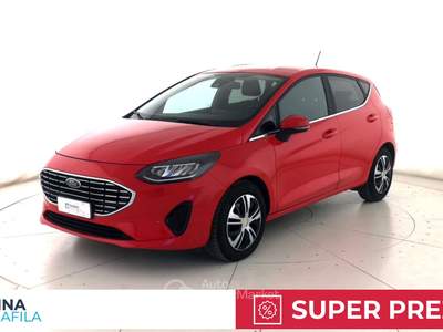 Ford Fiesta - fiesta 5p 1.0 ecoboost h titanium 125cv Rosso usata Marcianise Ford Fiesta - fiesta 5p 1.0 ecoboost h titanium 125cv Rosso usata Marcianise