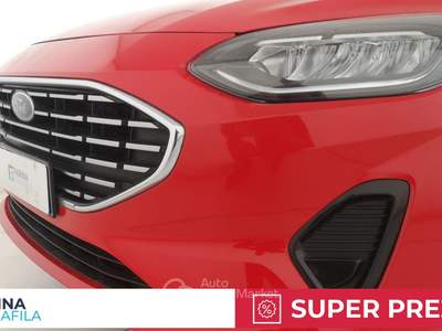 Ford Fiesta  - fiesta 5p 1.0 ecoboost h titanium 125cv Rosso usata Marcianise