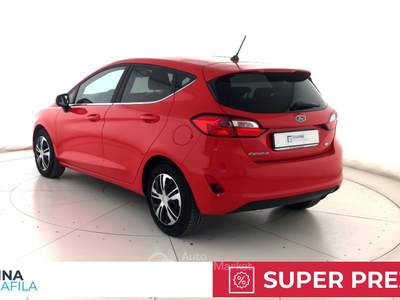 Ford Fiesta  - fiesta 5p 1.0 ecoboost h titanium 125cv Rosso usata Marcianise