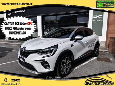 Renault Captur Captur TCe 12V 100 CV GPL Intens Bianco usata PESSANO CON BORNAGO