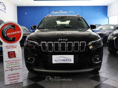 Jeep Cherokee 2.2 MJT 195 CV FWD AUTO LIMITED Nero usata Carlentini