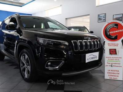 Jeep Cherokee 2.2 MJT 195 CV FWD AUTO LIMITED Nero usata Carlentini